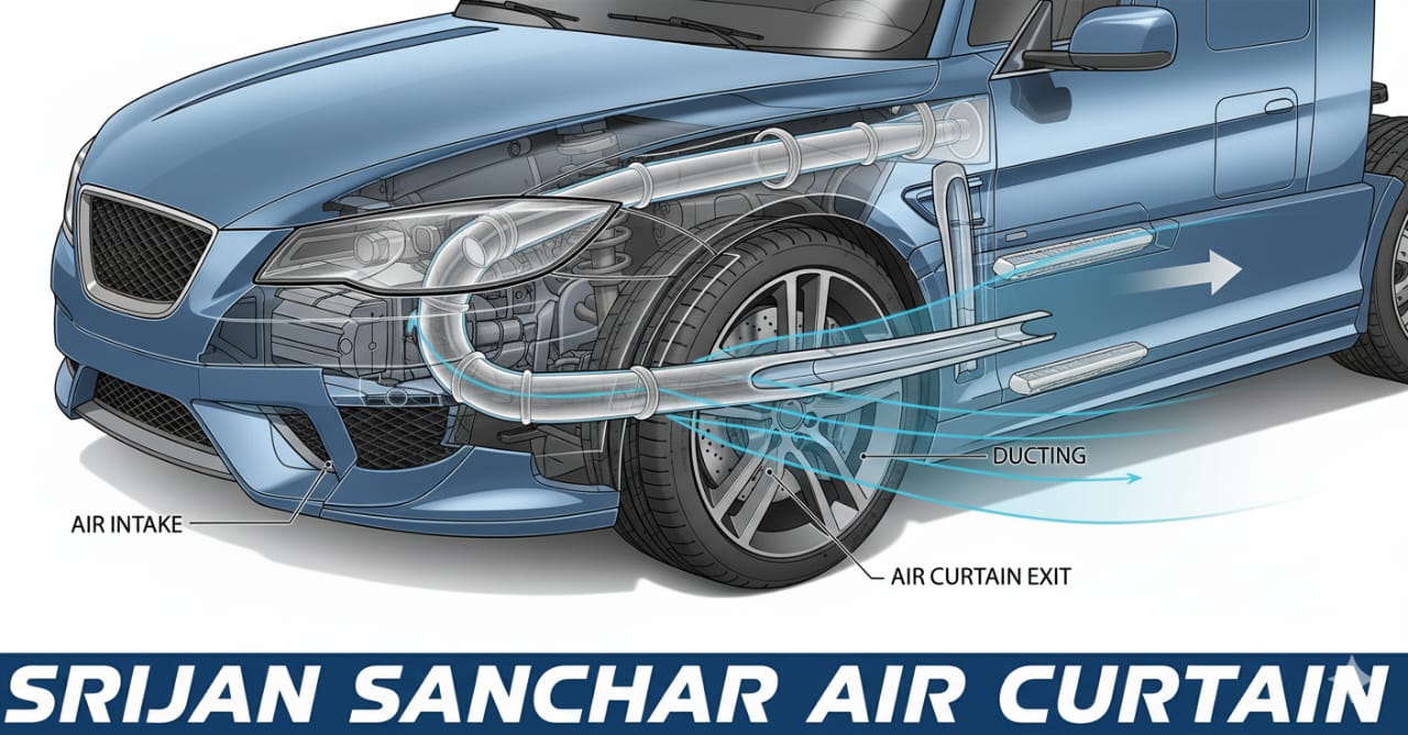 Duct Induced Vehicular Air curtain 