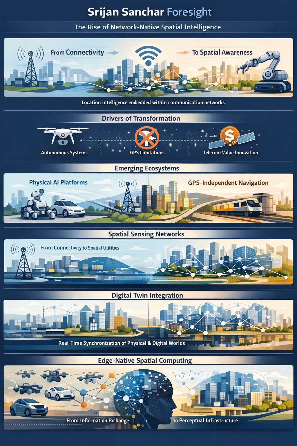 Communication infrastructure as sensing and perception system